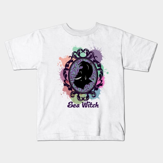 Sea Witch Kids T-Shirt by remarcable
